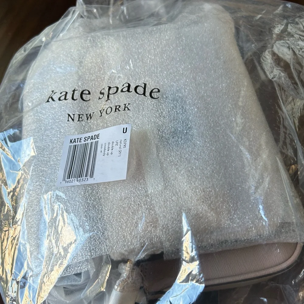 ♠️kate spade new york ♠️Double Up Faux Shearling Crossbody Bag - Picture 9 of 10